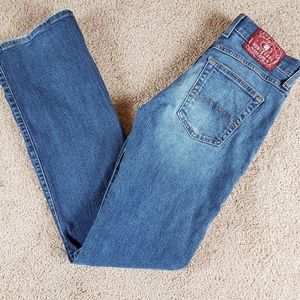 Lucky Brand Midrise Flare Blue Jean Size 27 Reg